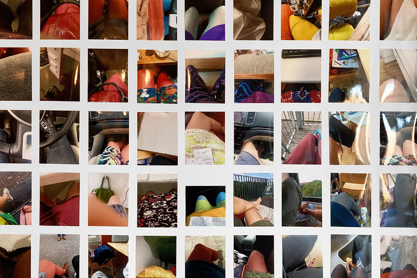 Undeleted Knees,
3.5.2017–29.2.2020 | Smartphone-Fotografien
